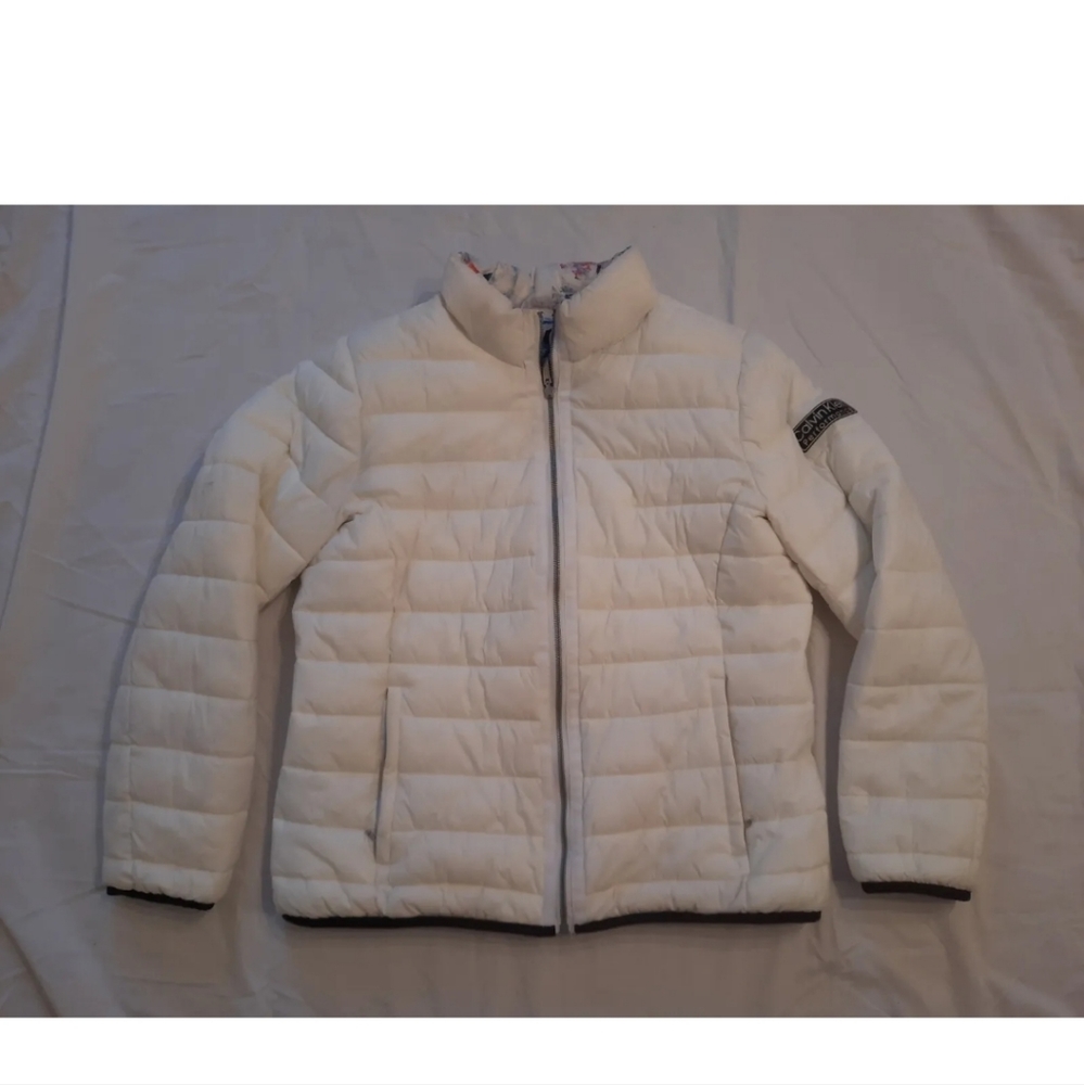 CALVIN KLEIN PERFORMANCE Womens Reversible Puffer Jacket  Size Med